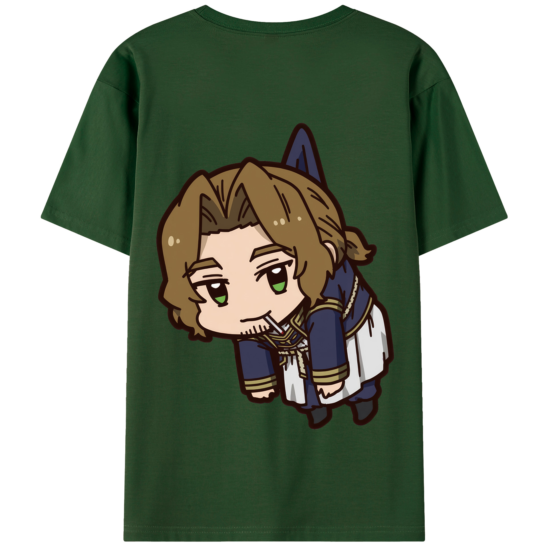 （画像用） 葬送のフリーレン Frieren 綿100％半袖Tシャツ（背面プリント）